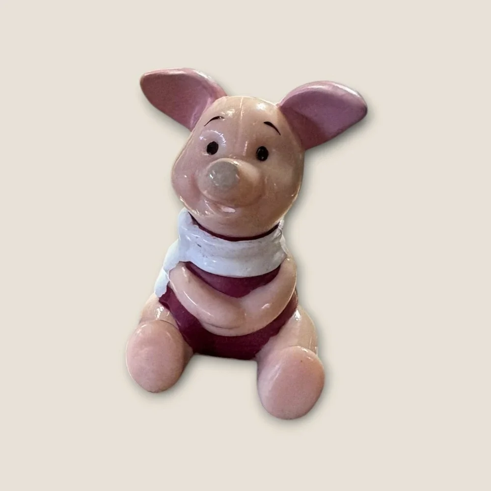 Disney Piglet Cake Topper Winnie the Pooh Party Decoration Figurine Collectible